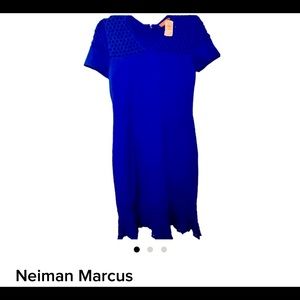Neiman Marcus electric blue knit